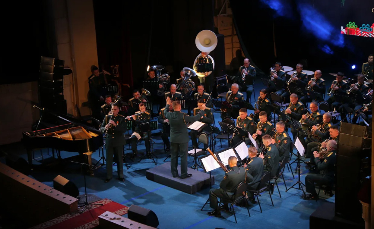 Концерт духового военного оркестра