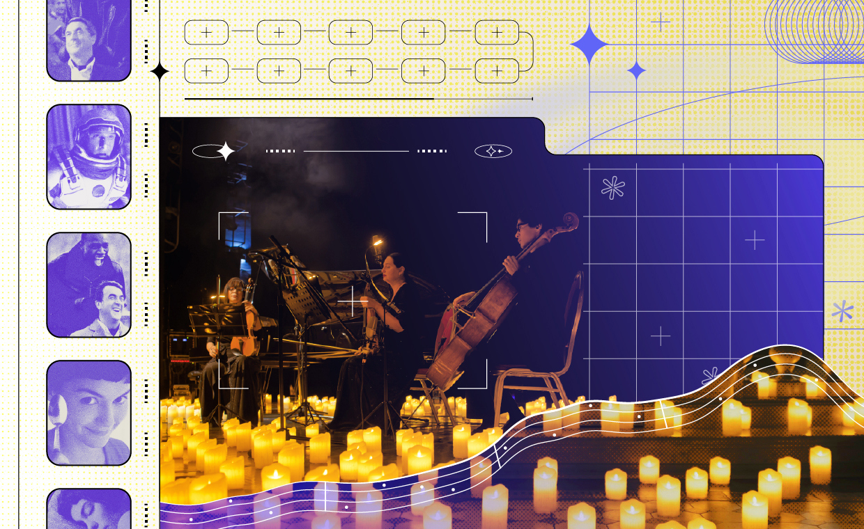 Шедевры Мировой Киномузыки при Свечах