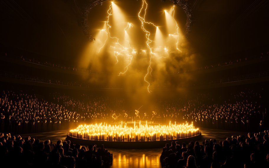 Оркестр CAGMO - Симфония Металлика при свечах - Екатеринбург