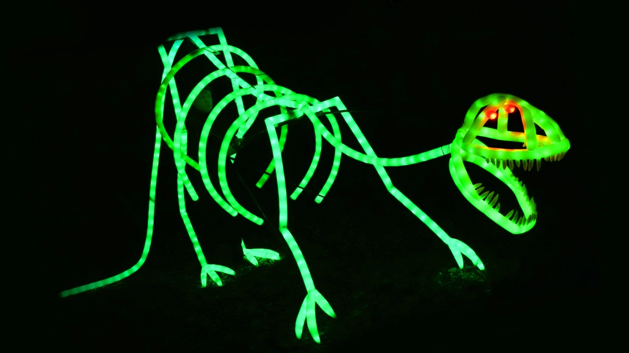 Представление световых кукол