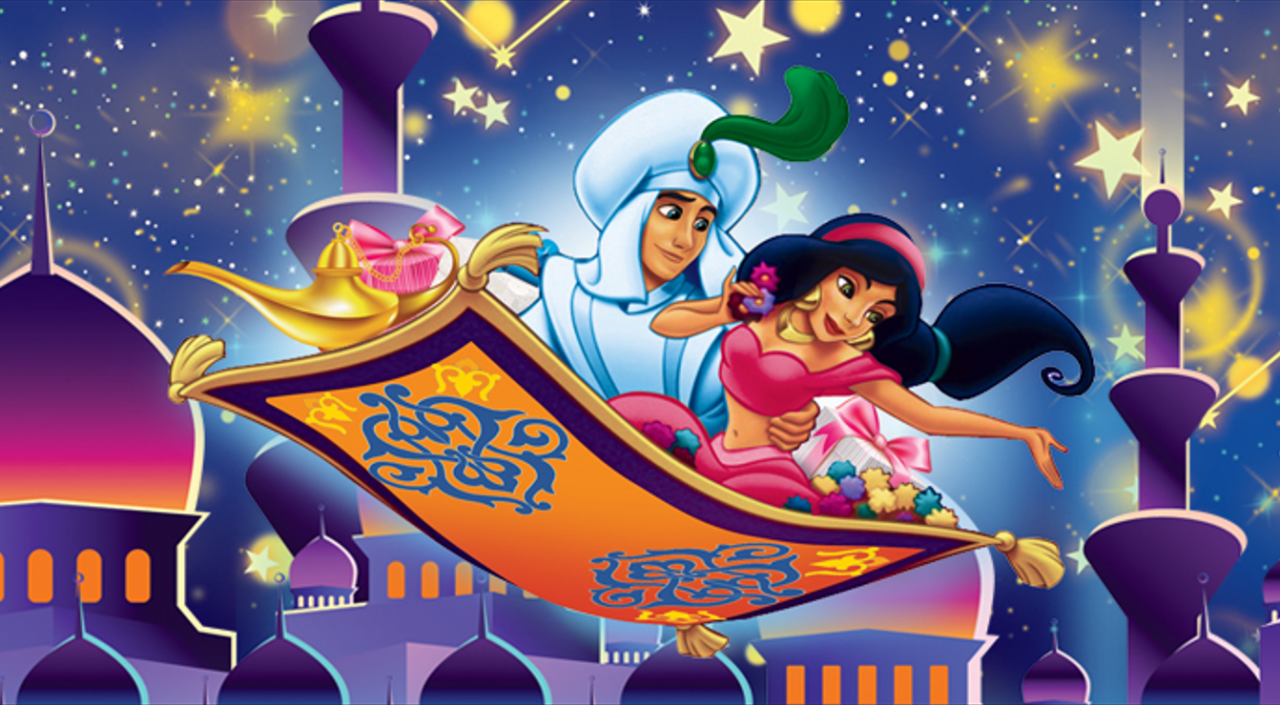 Волшебная лампа Аладдина