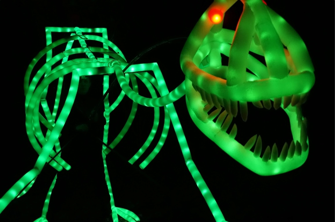 Представление световых кукол