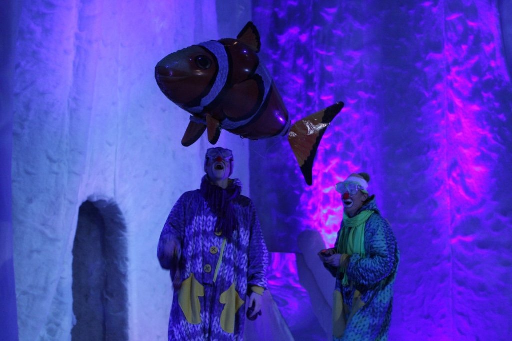 Снежное шоу для малышей "Новогодние шалости"