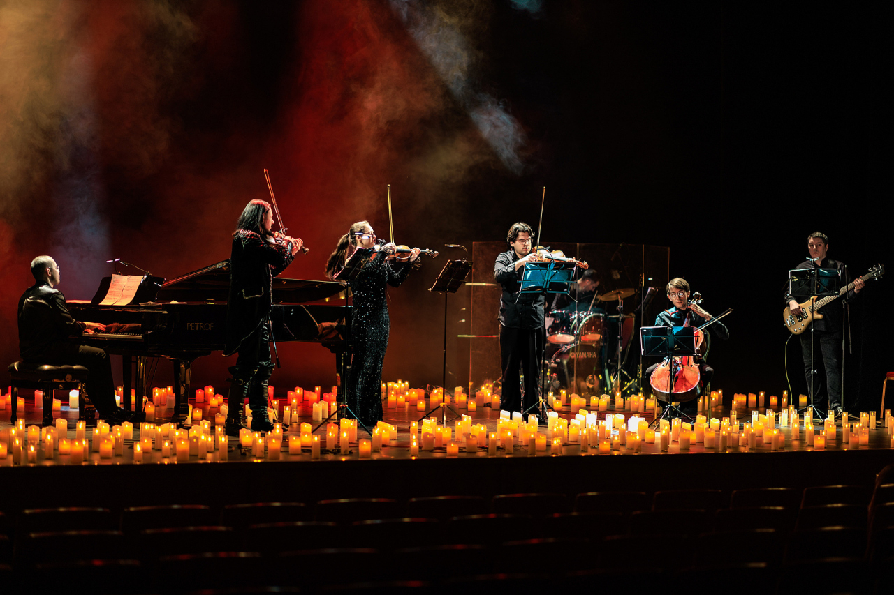 Мировые Рок-Хиты при Свечах