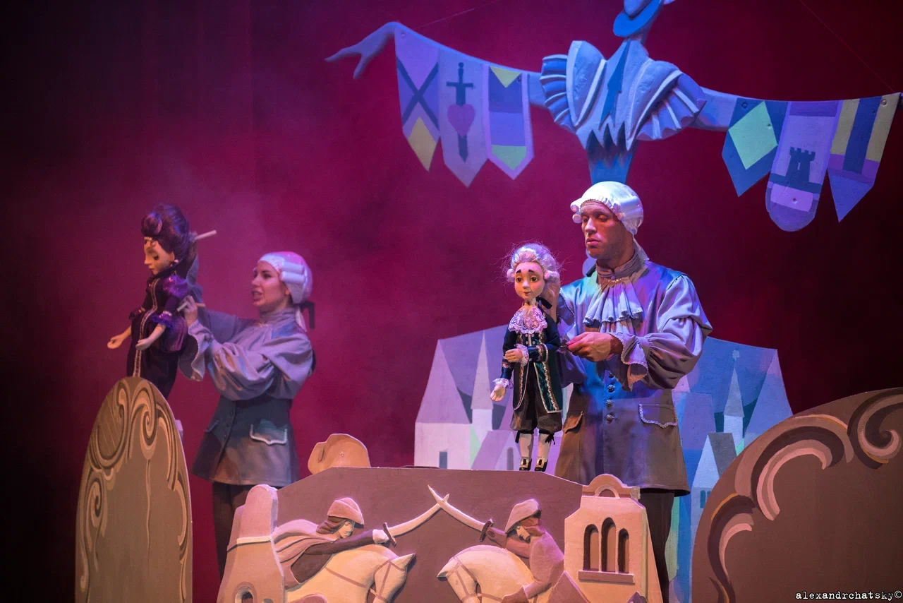 ПРИНЦЕССА НА ГОРОШИНЕ. Сказочная история с куклами-великанами