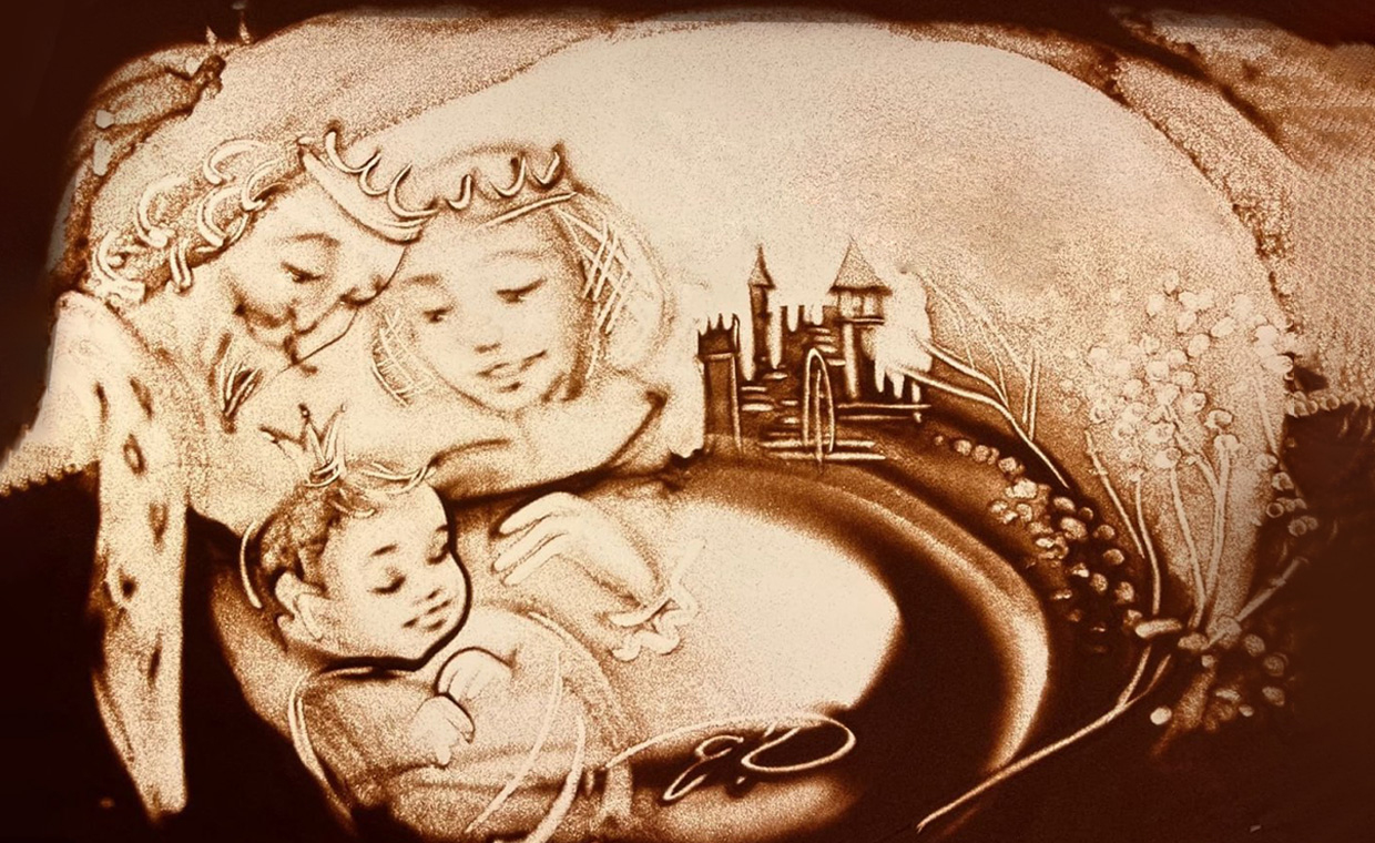 Песочное шоу-сказка «Спящая красавица»