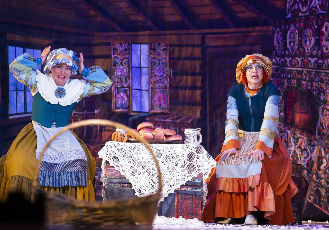 Московская премьера зимней сказки "ДВЕНАДЦАТЬ МЕСЯЦЕВ" от режиссёра Московского театра Н. Сац В. Меркулова