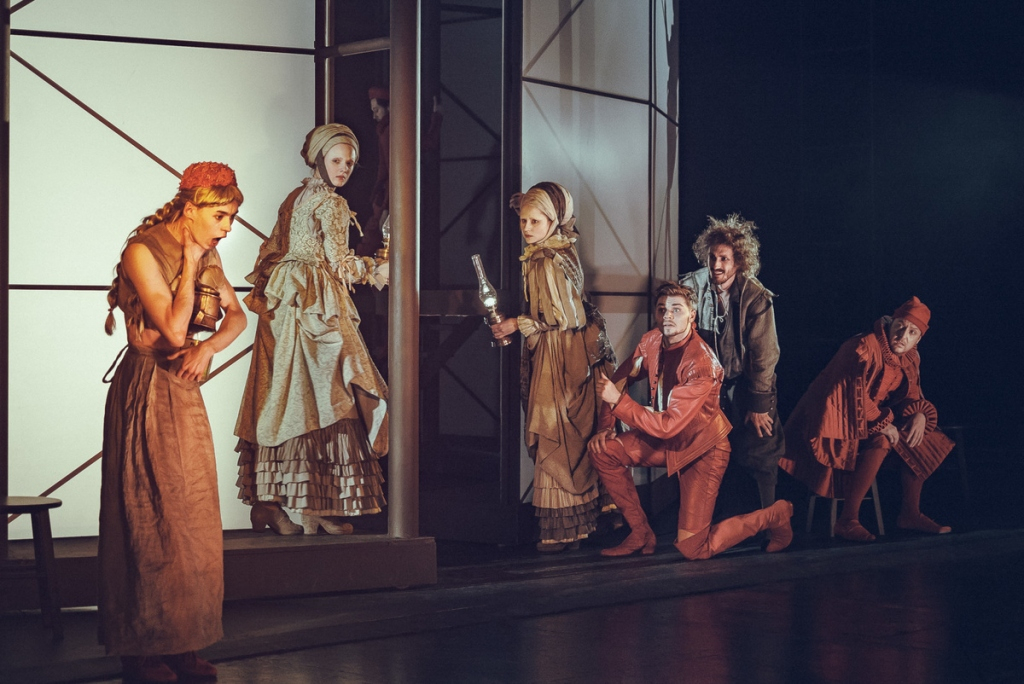 Фестиваль "Золотая Маска" в Екатеринбурге - спектакль "Влюбленный Шекспир" Театр им.А.С Пушкина