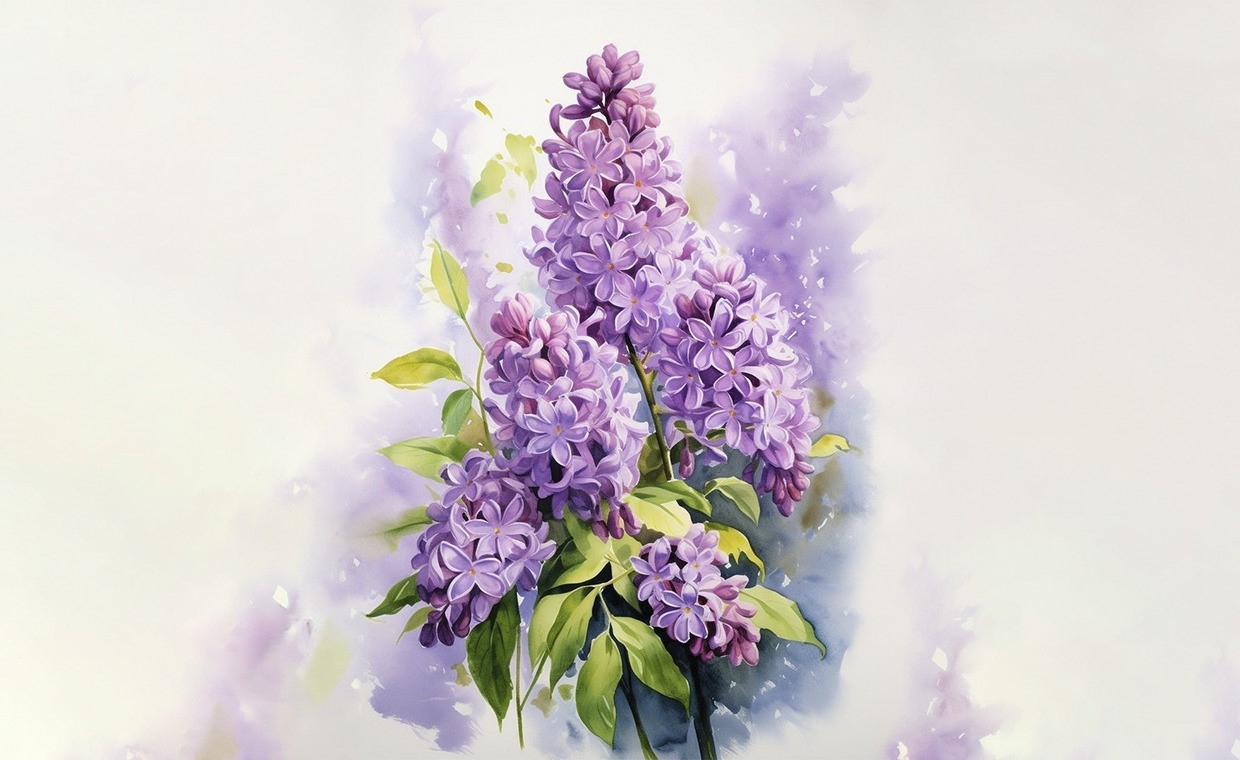 Мастер - класс "Сирень"