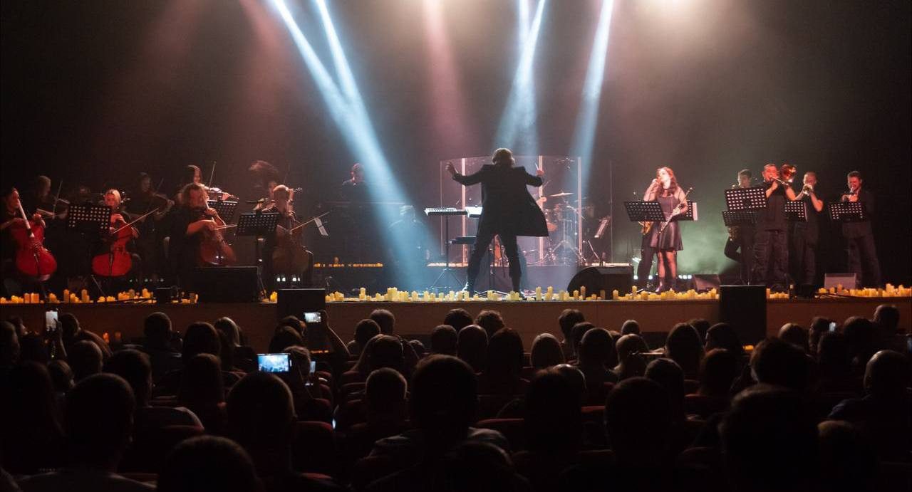 Симфония Раммштайн при свечах