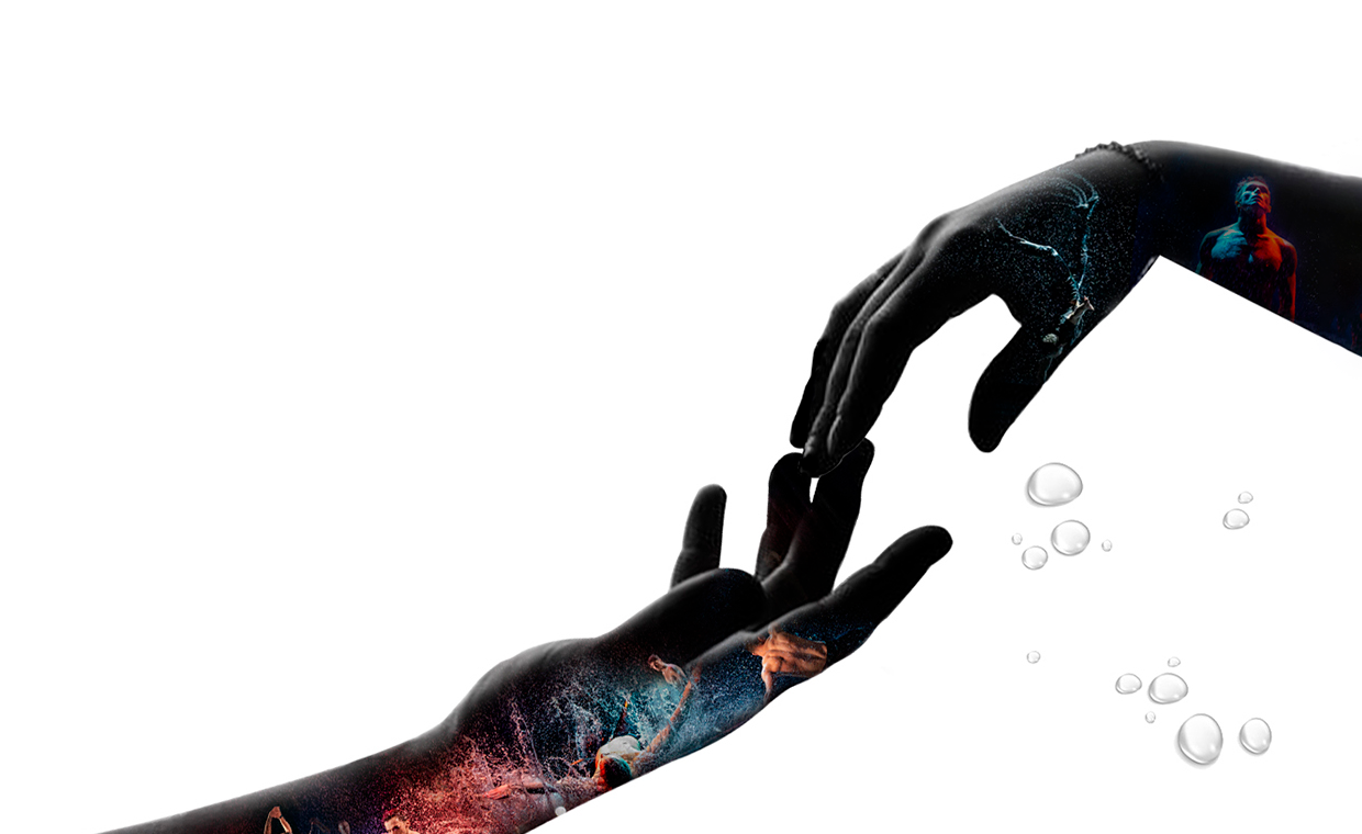 Шоу под дождем "Признание в любви"