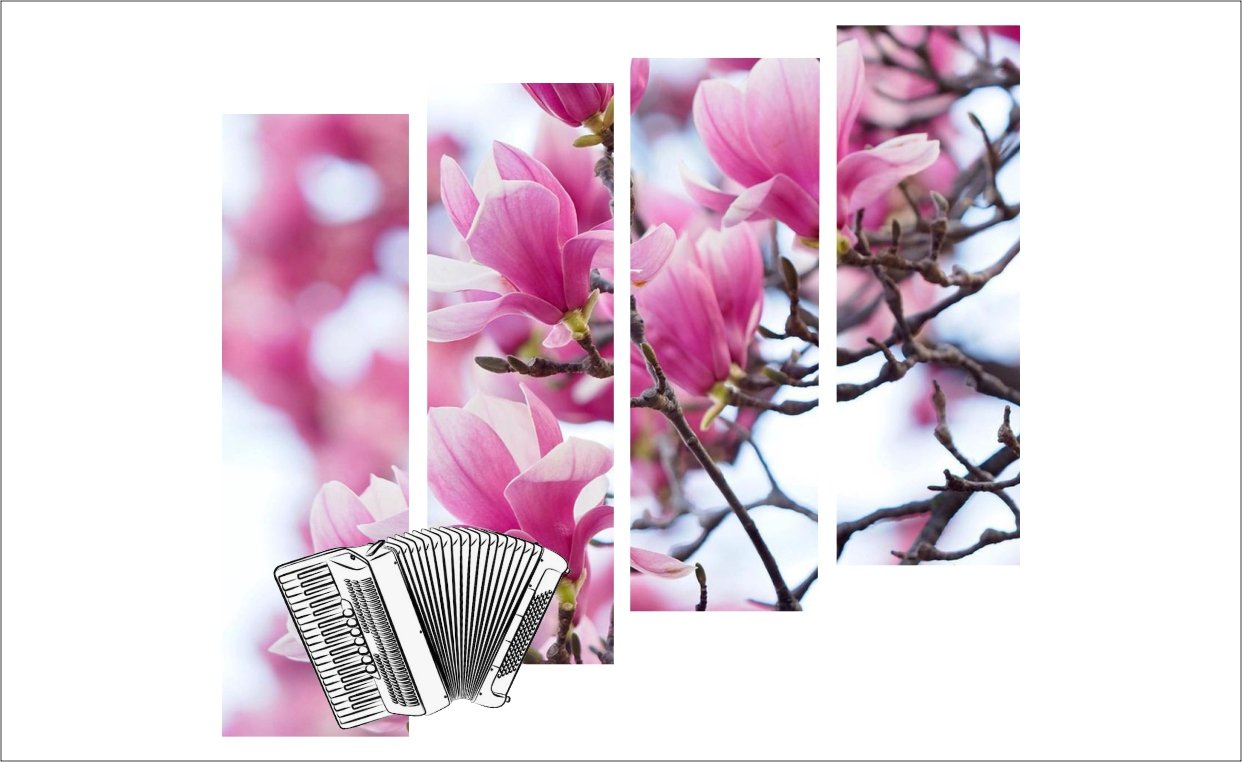 Весенние краски аккордеона
