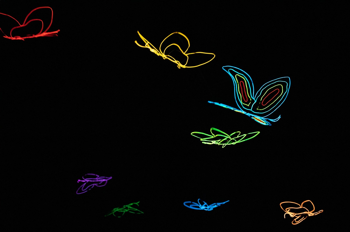 Представление световых кукол