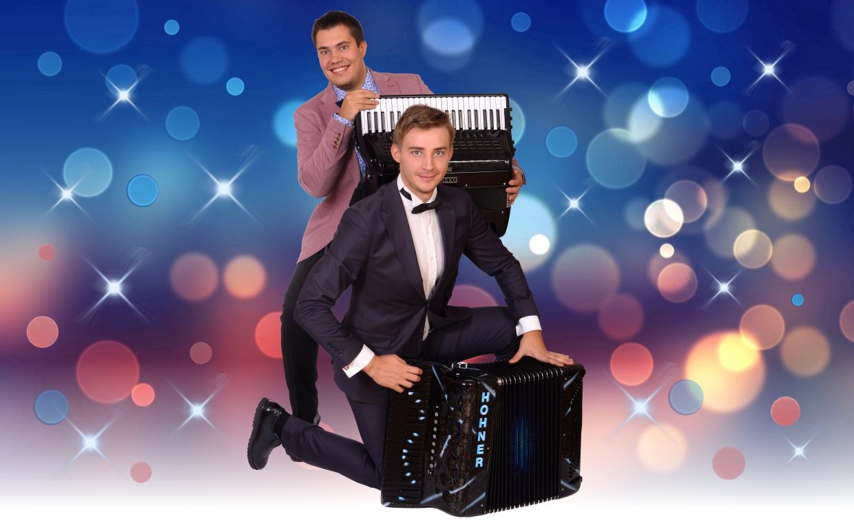 Новогодний аккордеон