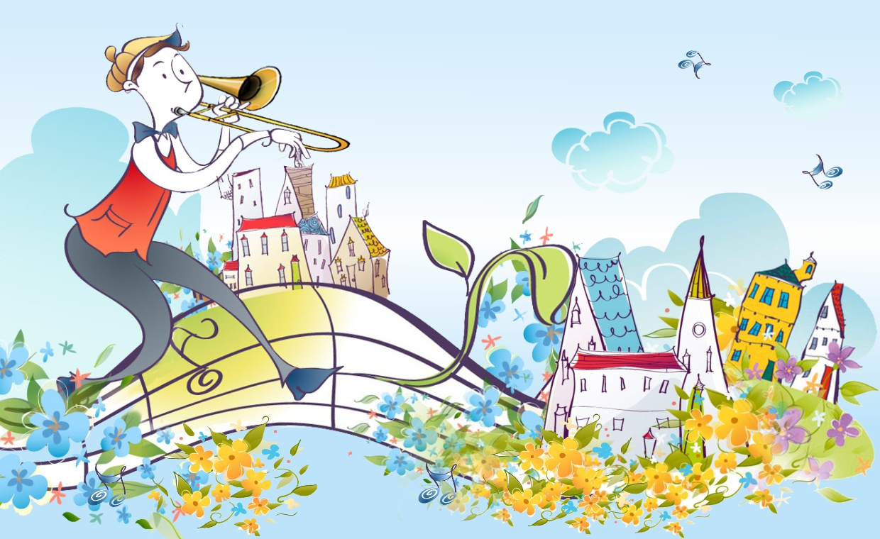 Сказка о музыкальных инструментах. Валторна