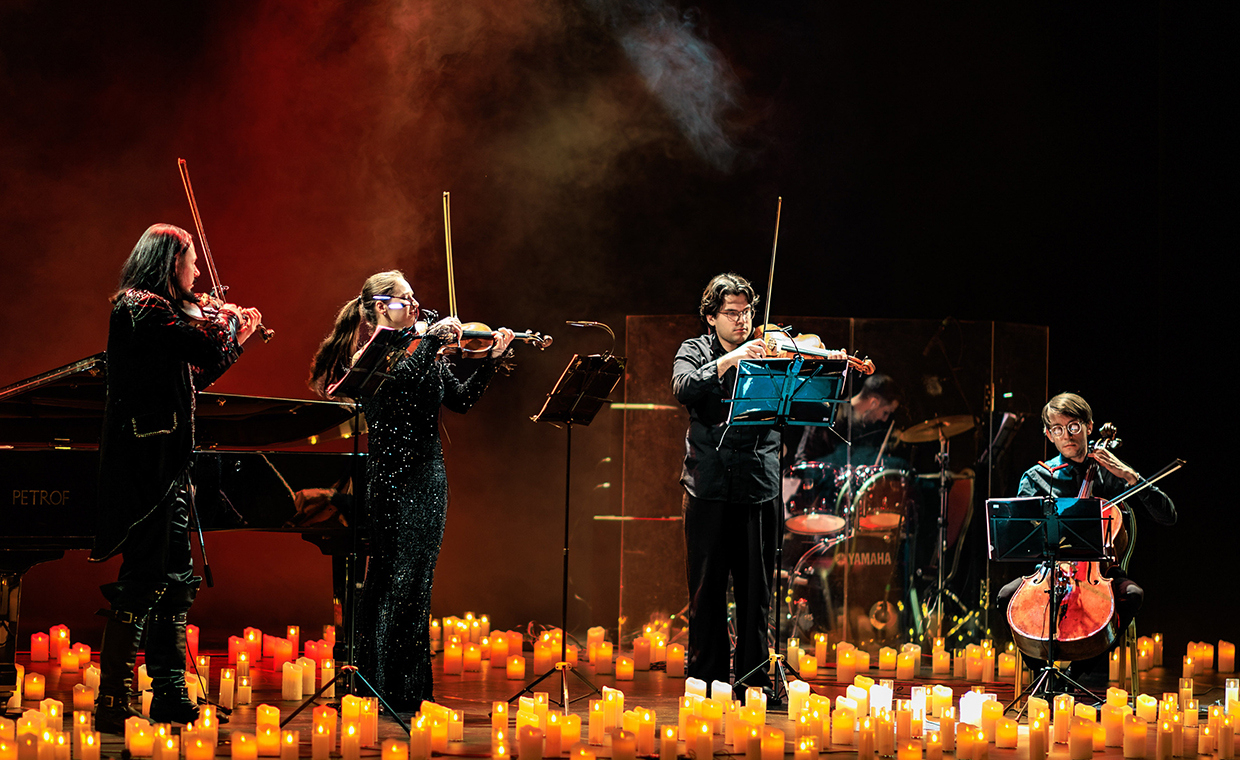 Мировые Рок-Хиты при Свечах