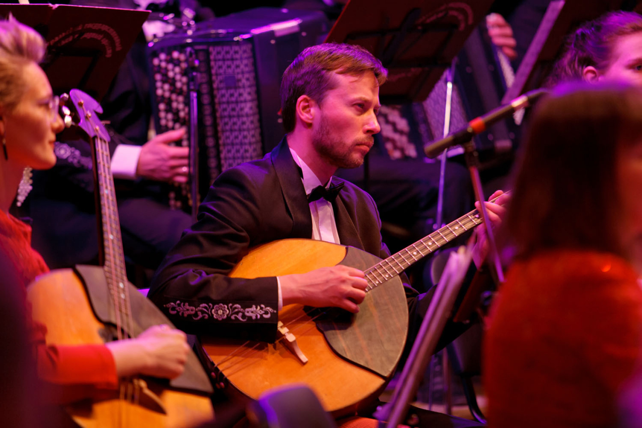 Юбилейный концерт "Пересекая время" Уральского русского оркестра