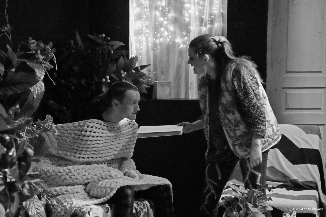 Снег и трасса