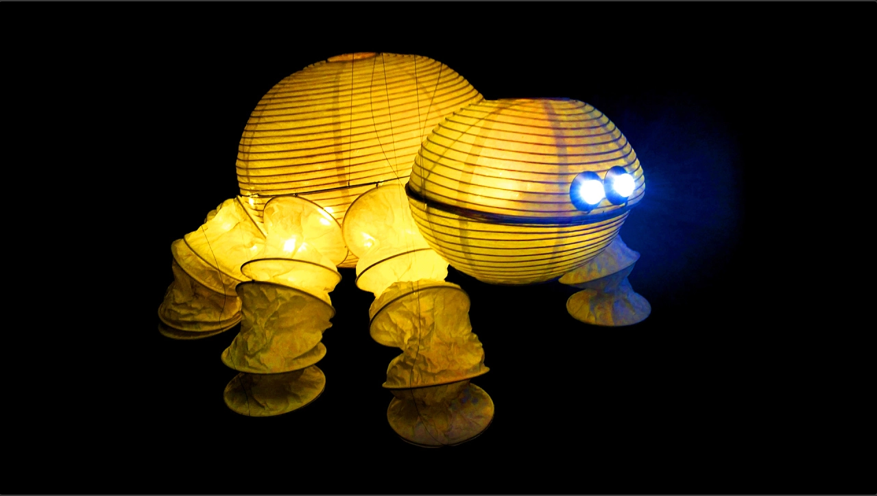 Представление световых кукол