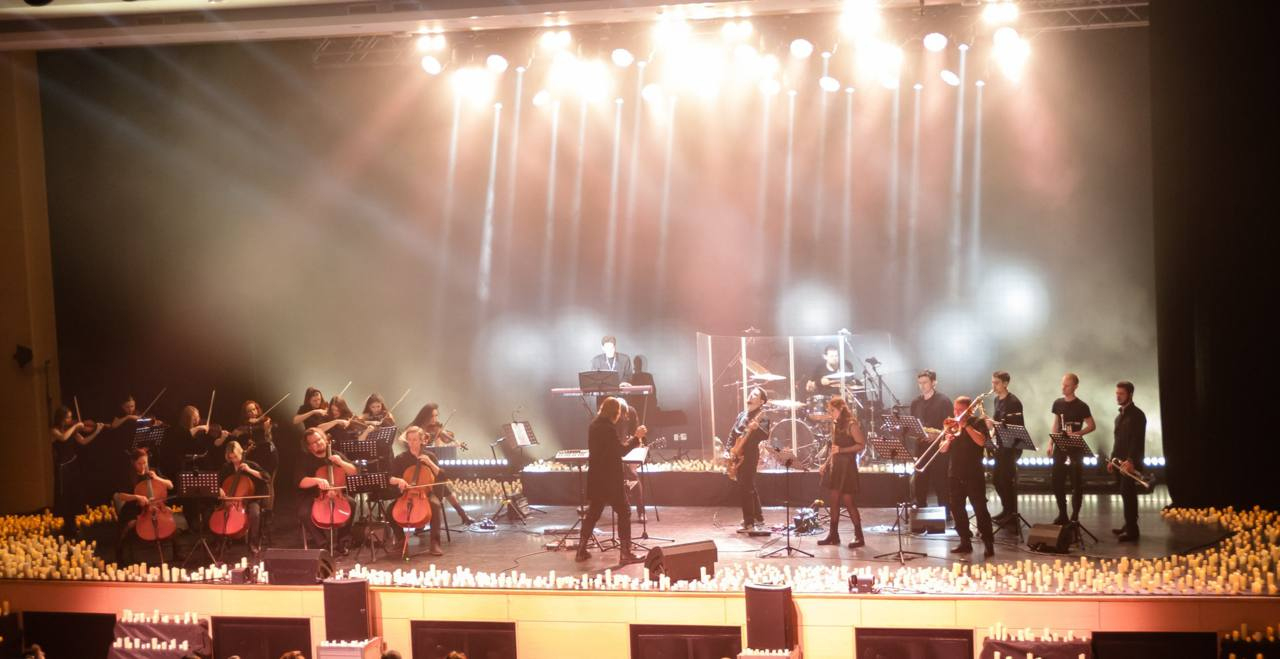 Симфония Раммштайн при свечах